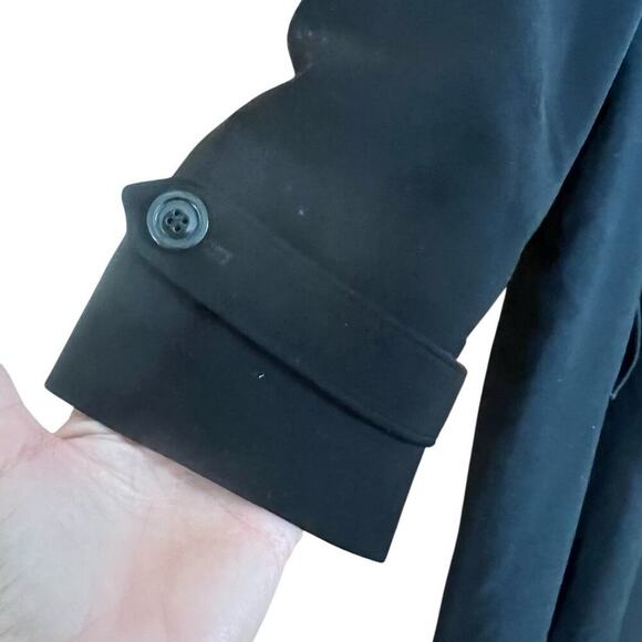 Talbots size 18 women’s long coat with removable liner, black - Picture 8 of 12